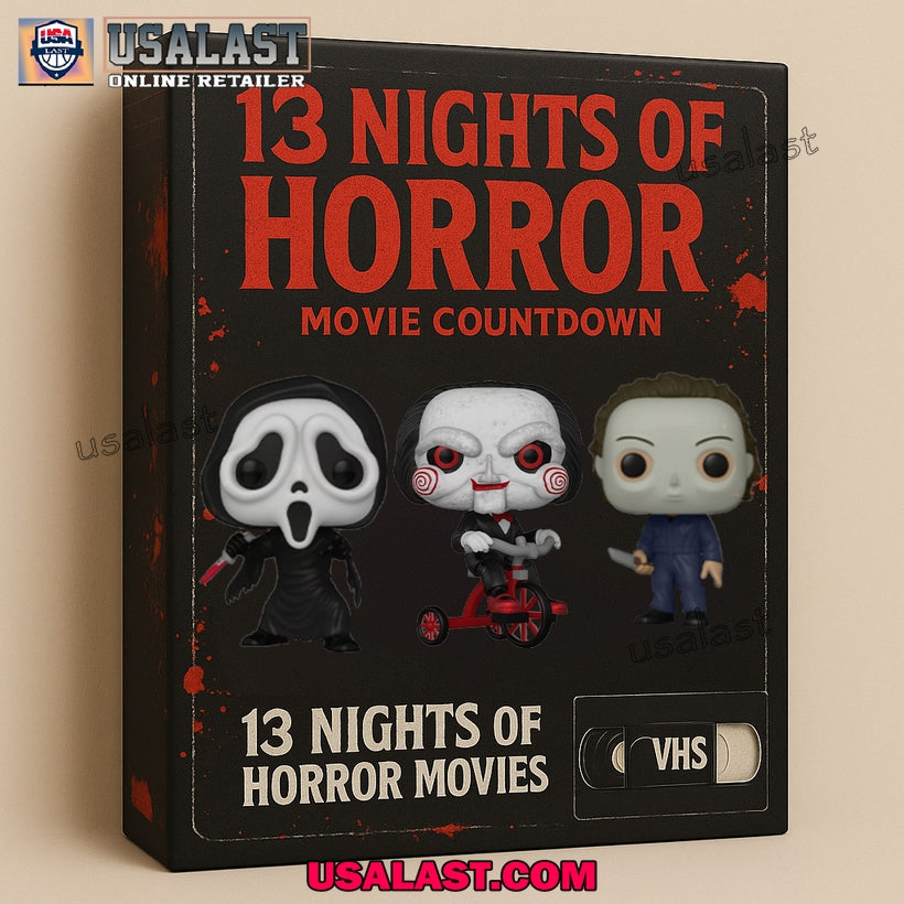 13 Nights of Horror Movie Countdown Advent Calendar