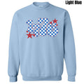 1776 Blue Checker Sweatshirt 'NLB' T-Shirts, Hoodie | RetroVerseTees.com
