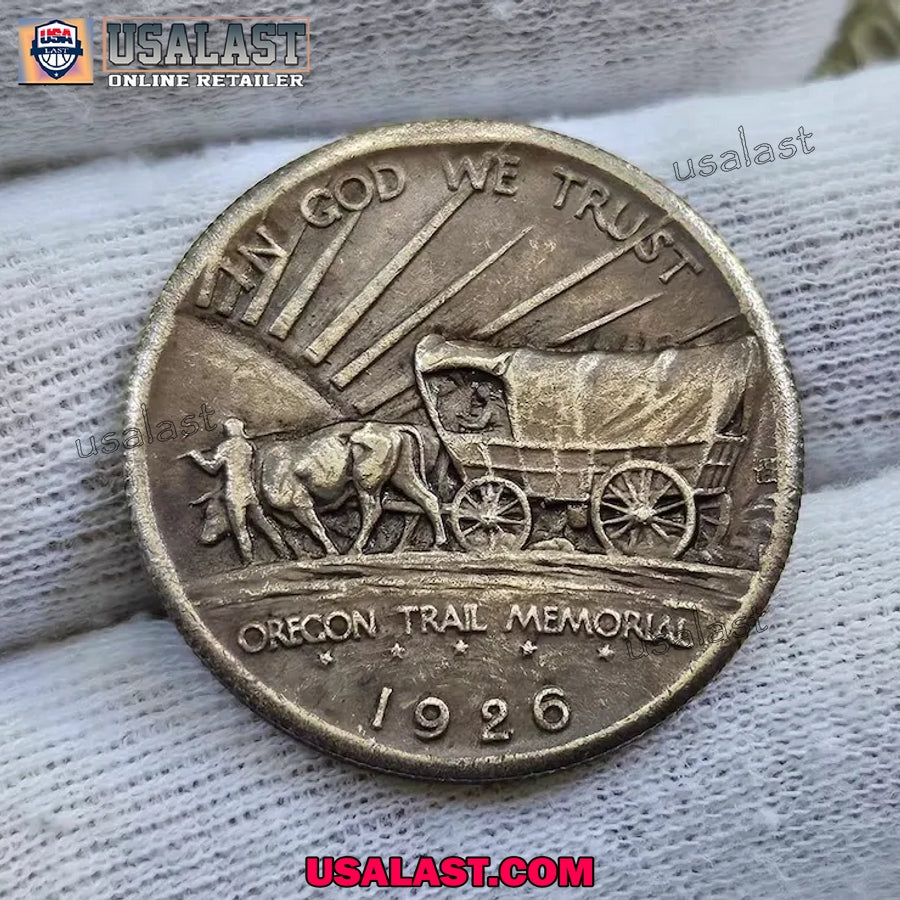 1926 Oregon Trail Commemorative Half Dollar Commemorative Coin