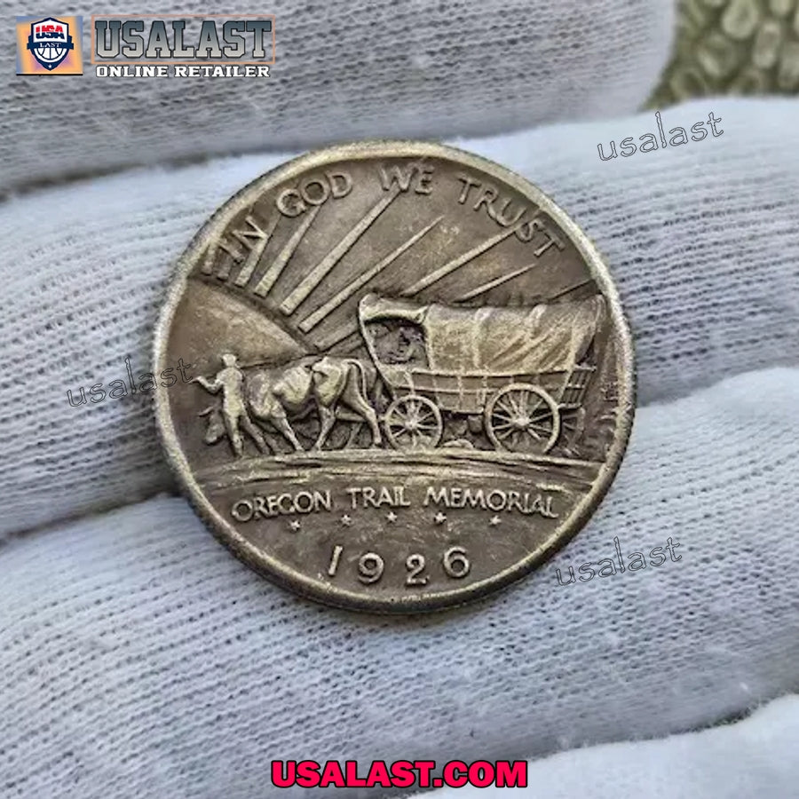 1926 Oregon Trail Commemorative Half Dollar Commemorative Coin