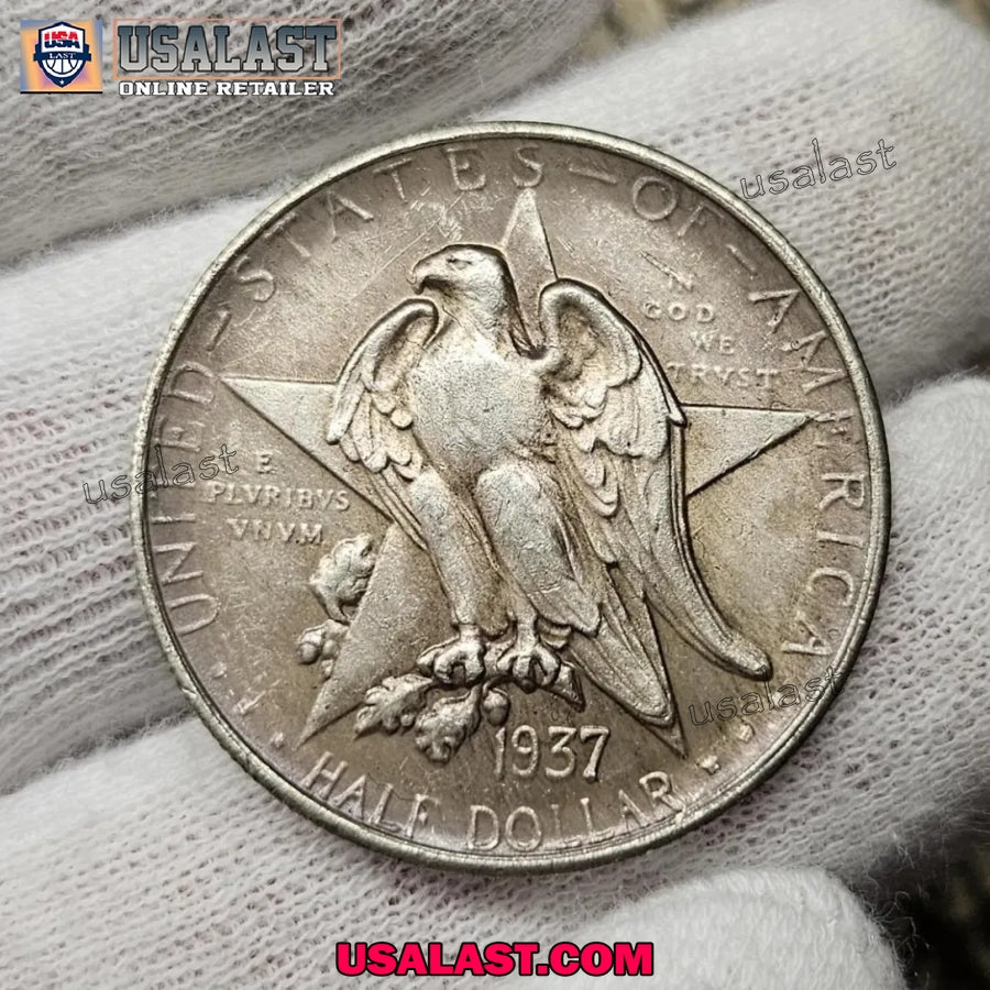 1937 Texas Centennial Half Dollar Commemorative Coin