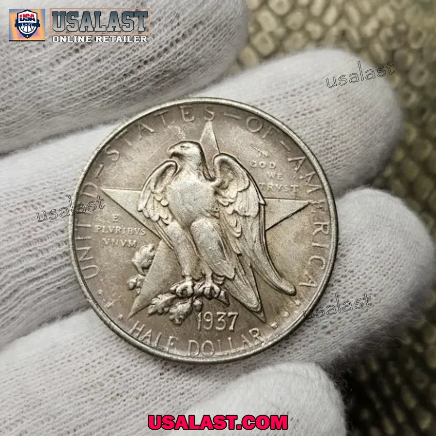 1937 Texas Centennial Half Dollar Commemorative Coin