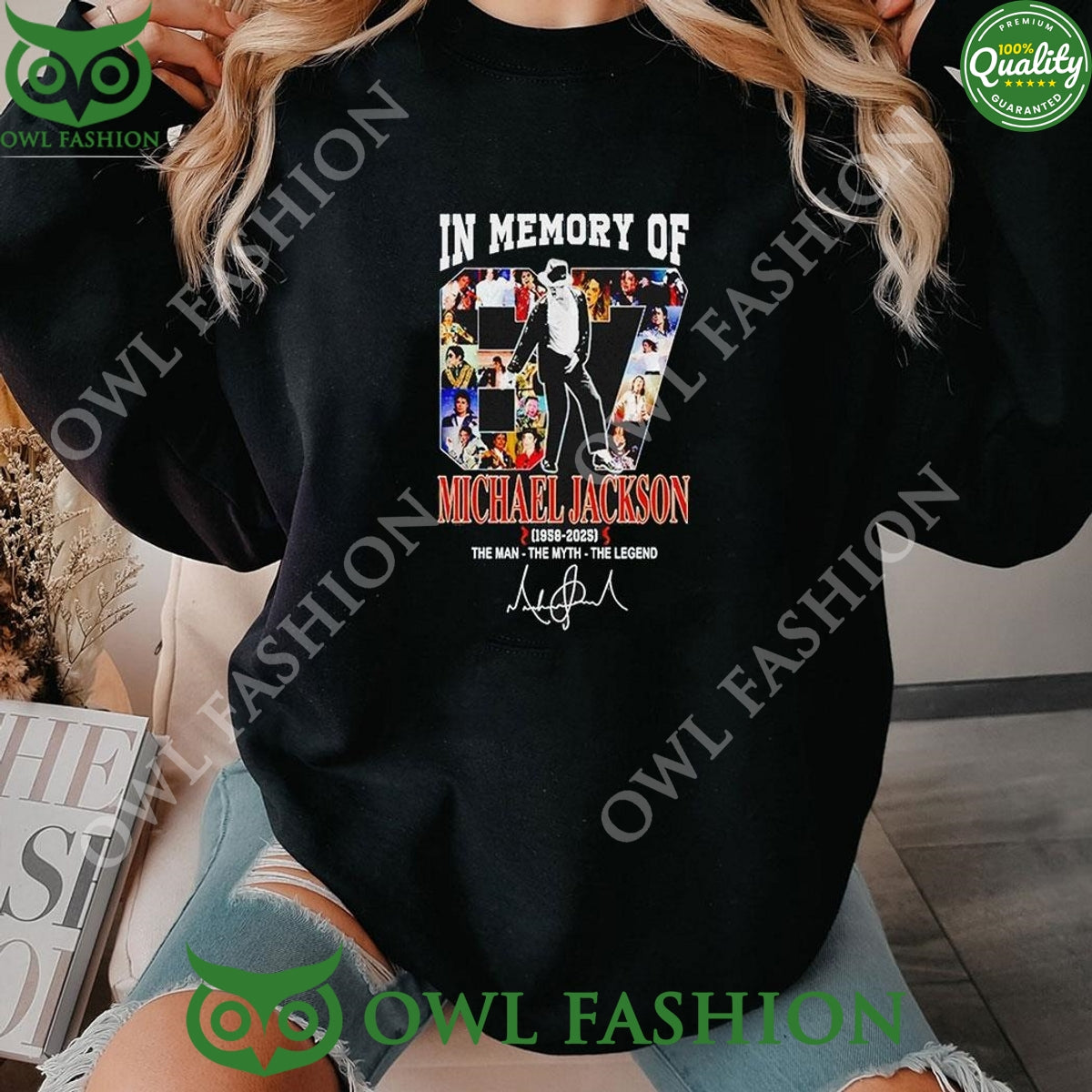 1958 2025 In Memory Of 67 Michael Jackson The Man The Myth The Legend Shirt