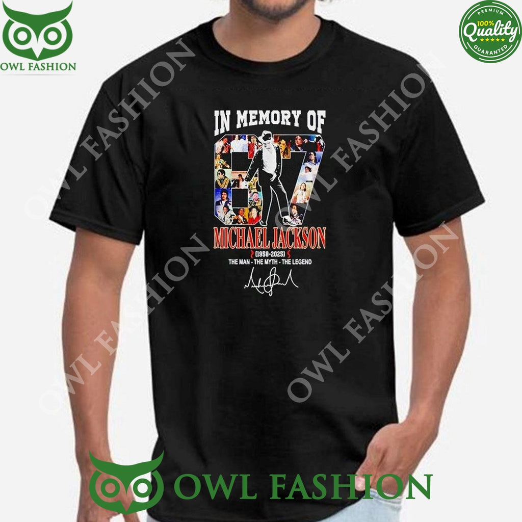 1958 2025 In Memory Of 67 Michael Jackson The Man The Myth The Legend Shirt