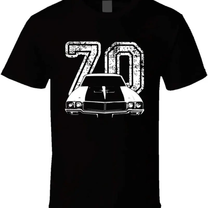 1970 Skylark Gsx Front End Silhouette Retro Muscle Car Enthusiast T Shirt Hoodie, Sweatshirt | RetroVerseTees.com