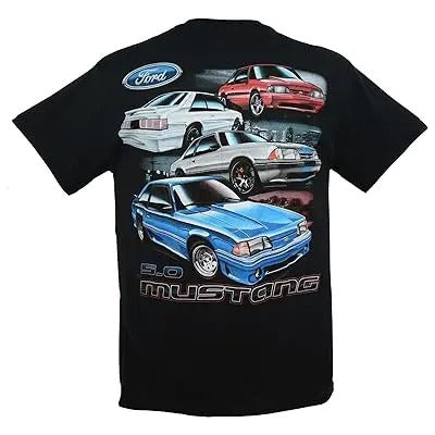 1979 to 1993 Ford Mustang Fox Body 5.0 T-Shirt Mens Tee Classic Car Collection Hoodie, Sweatshirt | RetroVerseTees.com