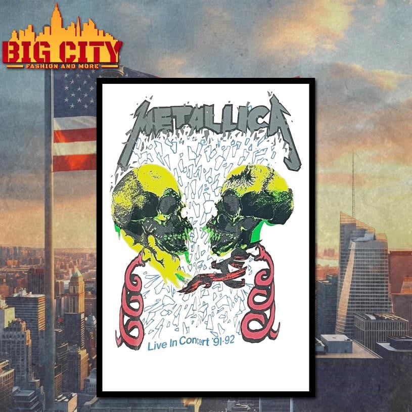 1991 Metallica Rulz Vintage Tour Shirt