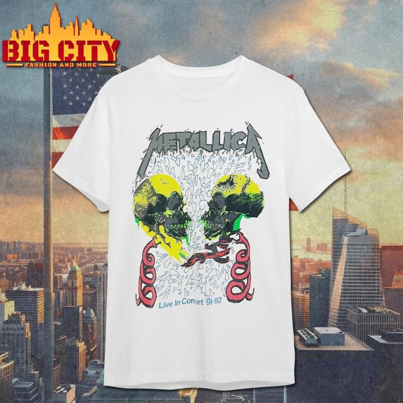 1991 Metallica Rulz Vintage Tour Shirt