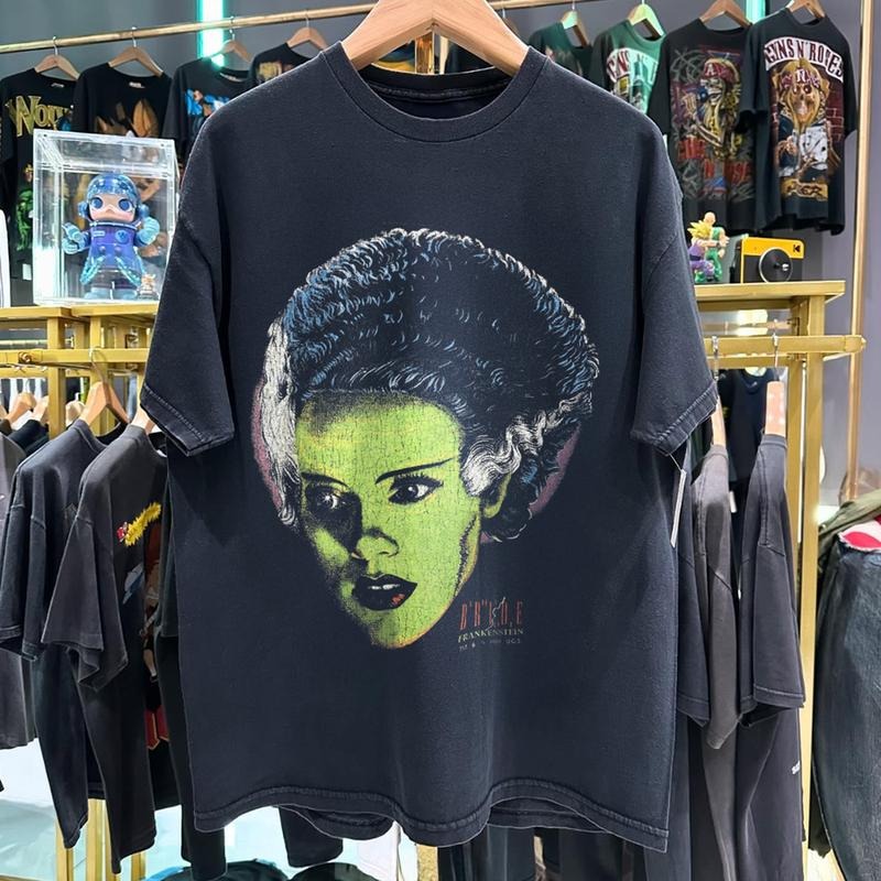 1991 The Bride 0F Frankenstein Rare  Black T-Shirt Unisex Shirt Gift for him, Gift for her, Gift for fan Hoodie, Sweatshirt