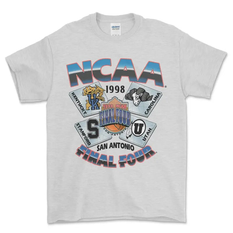 1998 NCAA Final Four San Antonio T-Shirt, graphic vintage sports tees for men Hoodie, Sweatshirt | RetroVerseTees.com
