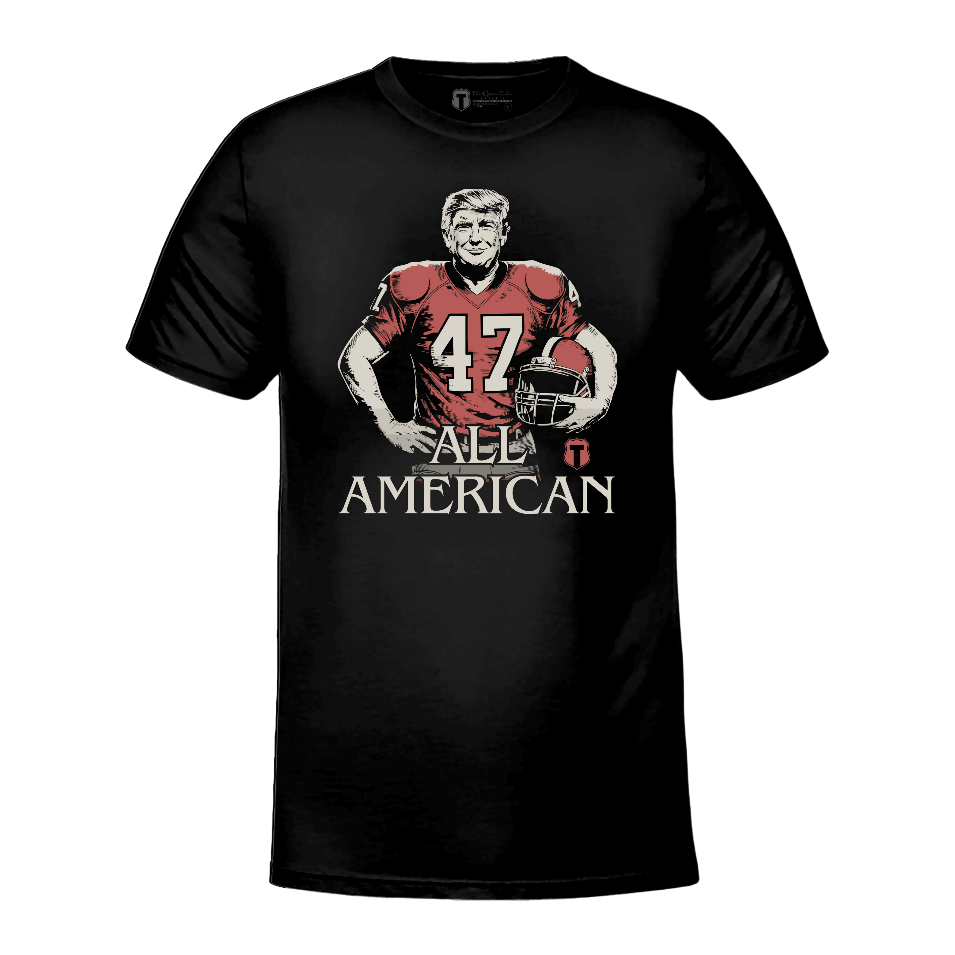 All American T-Shirt Hoodie, Sweatshirt | RetroVerseTees.com (Image 2)