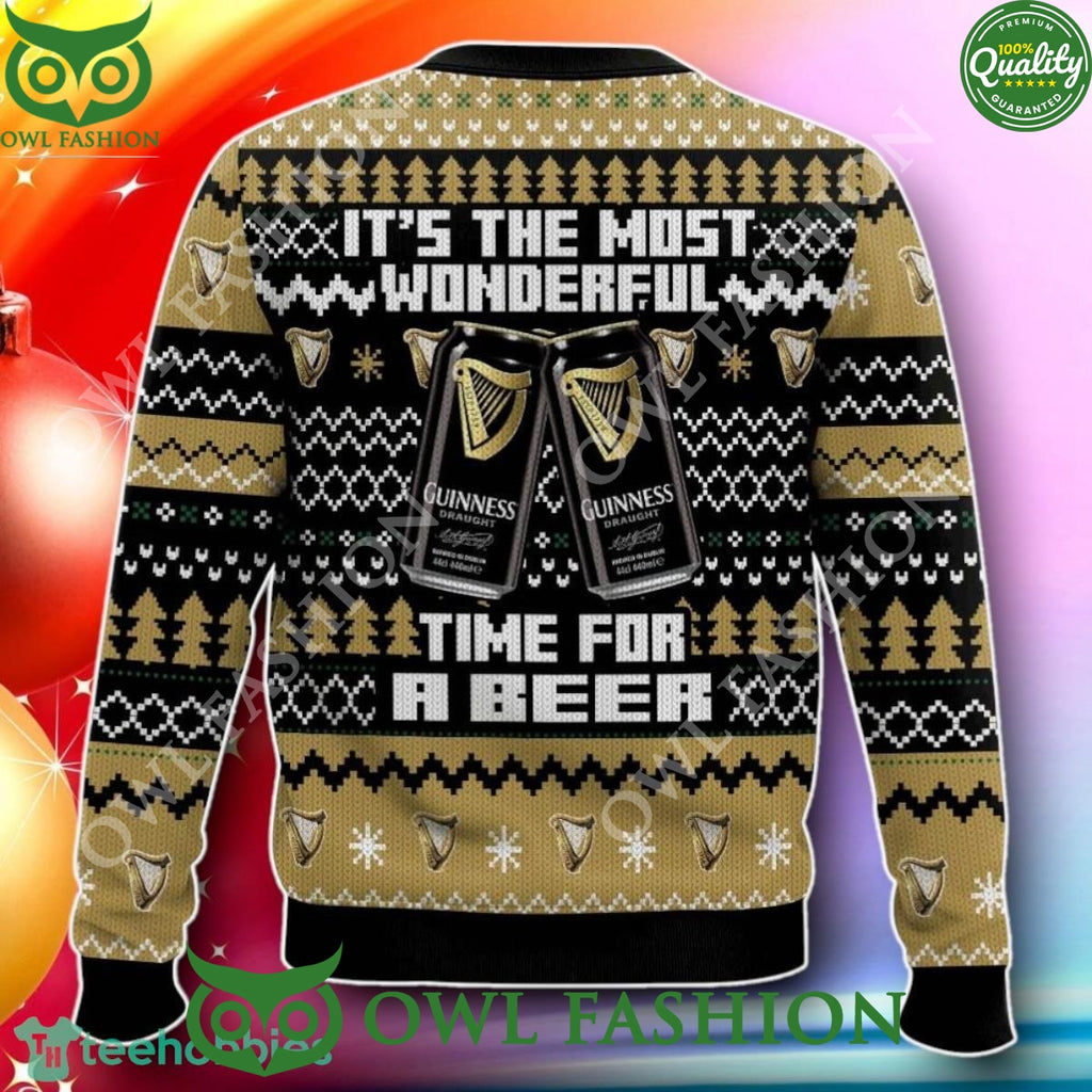 Its The Most Wonderful Time For A Guinness Ugly Sweater