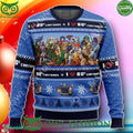 I Love The 80s Cartoons 2024 Christmas 3D Ugly Sweater