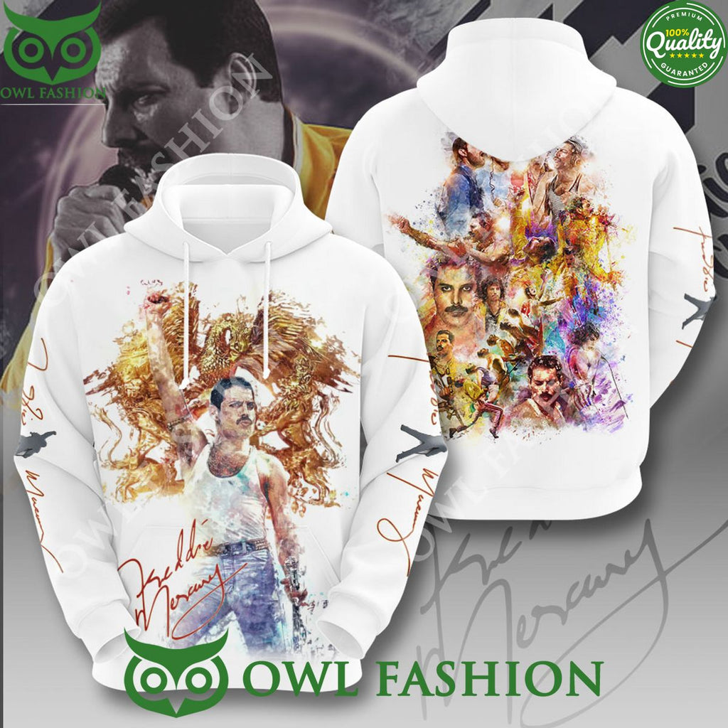 Freddie Mercury Gold Crown the Legend 3D t shirt