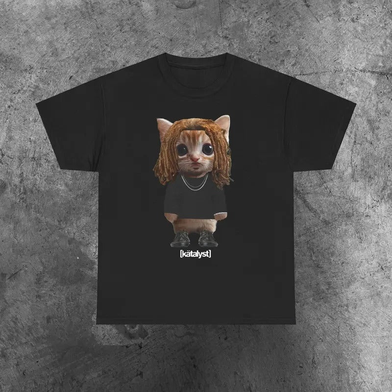 1oneam Kitty Shirt Casual Classic Hoodie, Sweatshirt | RetroVerseTees.com