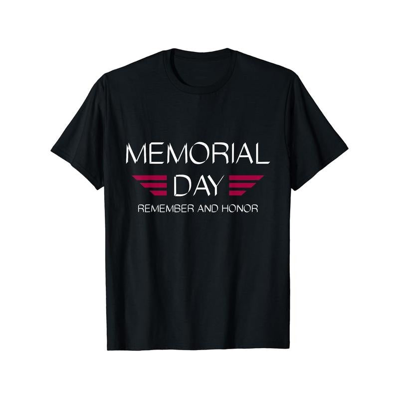 1pcs Memorial Day Remember Gunpla brand Honor Gifts Apparel Unisex T-shirt Hoodie, Sweatshirt | RetroVerseTees.com