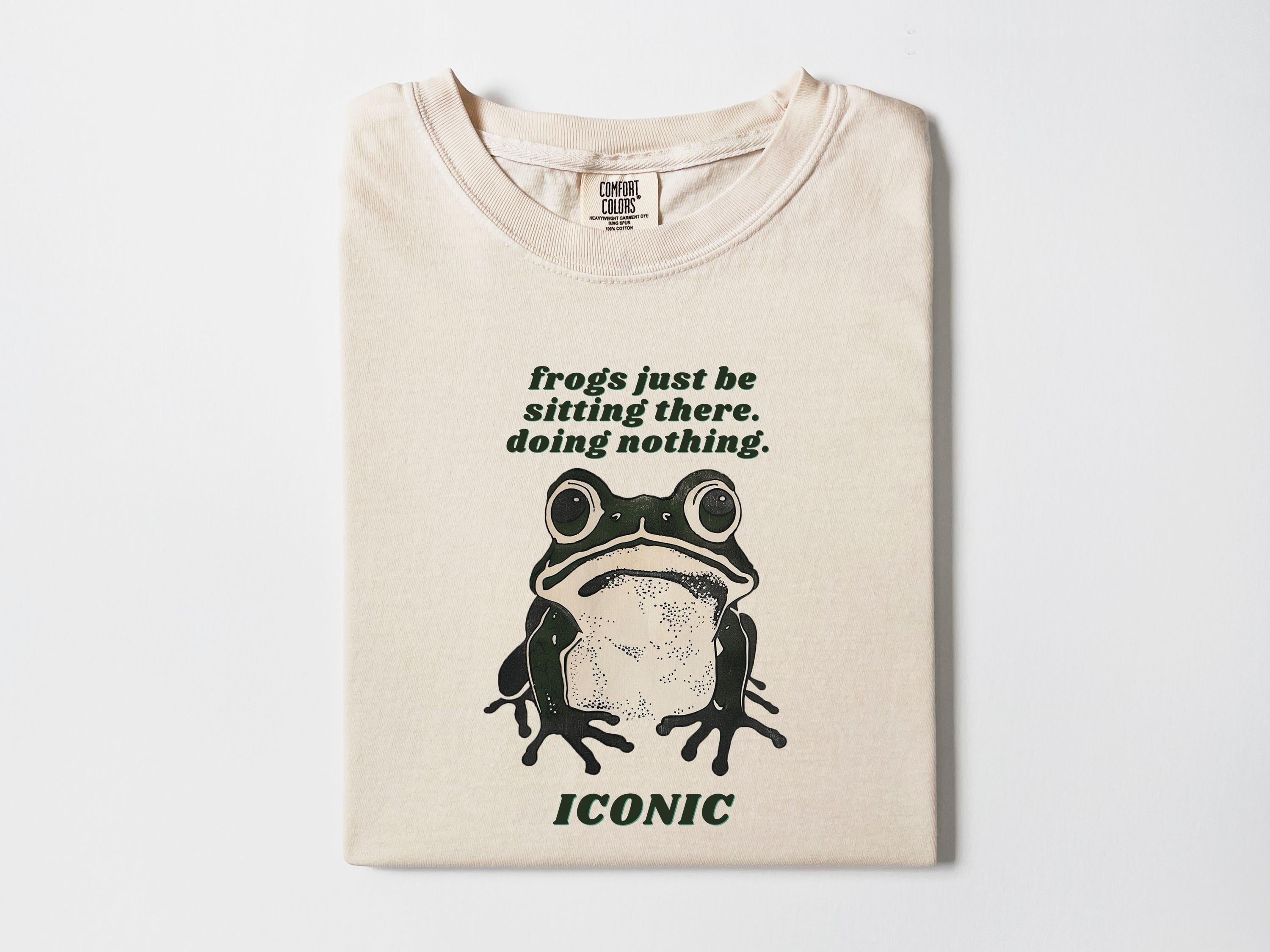 Frog Meme Comfort Colors Meme Unhinged Weird Comfort Colors (3)