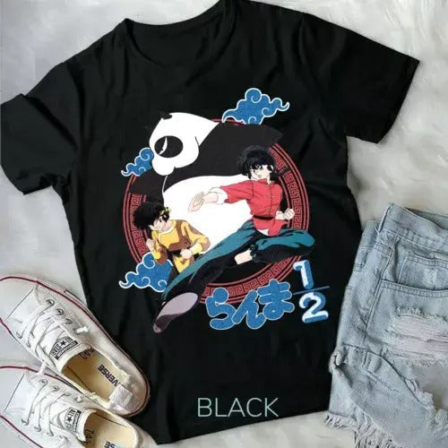 Ranma 1/2 Nibun-no-Ichi Japanese new top best anime manga Unisex T-shirt Hoodie, Sweatshirt | RetroVerseTees.com
