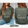 2 Sided, GOT shirt Author Quote Bookish t-shirt back design vintage tshirt reading shirt GOT merch dark academia BookTok...