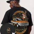 2 Sides Chevy Bucks and Trucks T-Shirt - Classic Cotton Crewneck Graphic Tee Hoodie, Sweatshirt | RetroVerseTees.com
