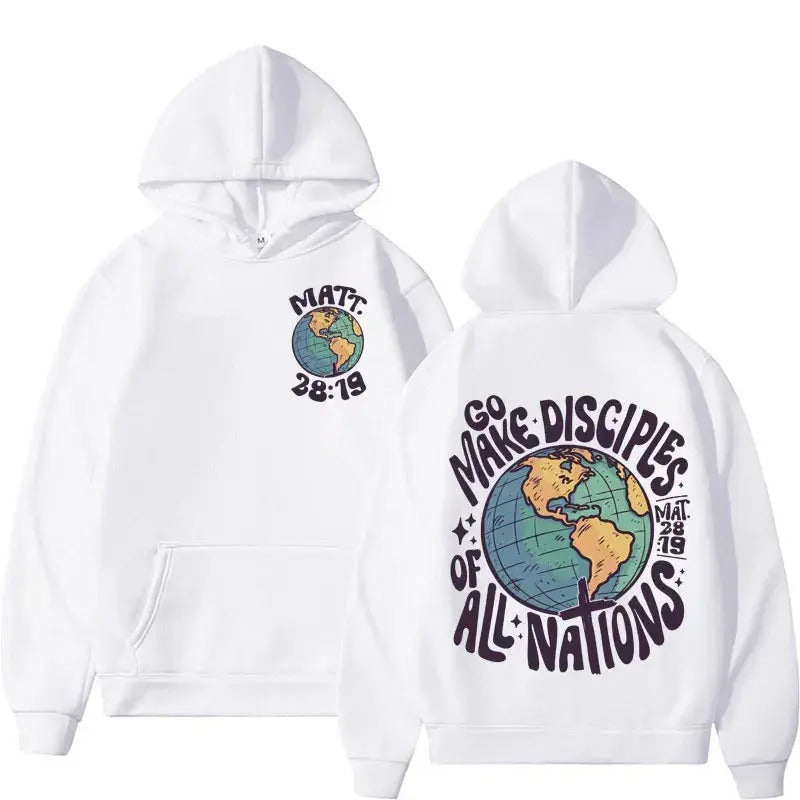 2 Sides Go Make Disciples Hoodie, Gift For Fan, Gift For Her, Gift For Him T-Shirts, Sweatshirt | RetroVerseTees.com