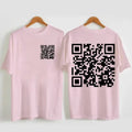2 Sides I Love You QR Code T-Shirt, QR Code I Love You Valentine's T-Shirt, Valentines Gifts, Gift For Her, Gift For Him,...