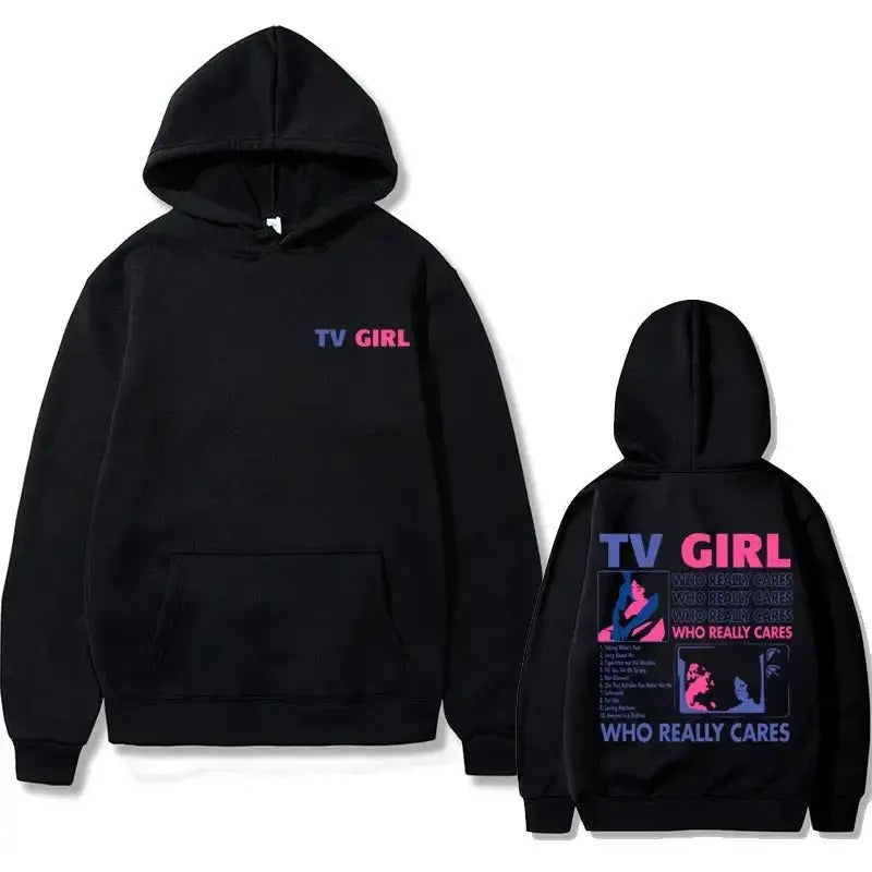2 Sides TV Girl Who Really Cares Album Hoodie, Gift For Fan, Gift For Her, Gift For Him T-Shirts, Sweatshirt
