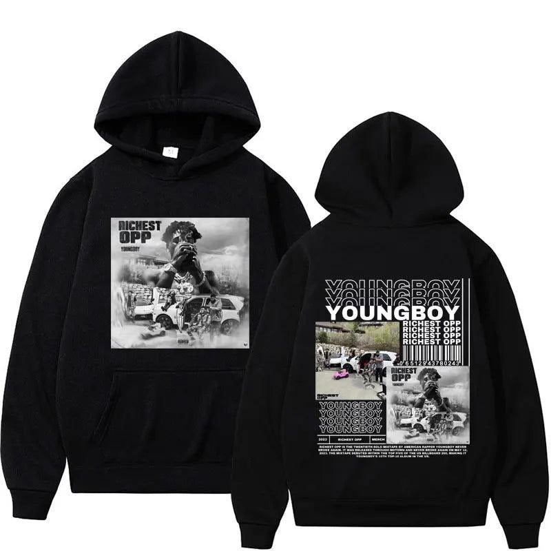 2 Sides YoungBoy Album Hoodie, Gift For Fan, Gift For Her, Gift For Him T-Shirts, Sweatshirt | RetroVerseTees.com