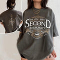 2 Slides, Funny LOTR T-Shirt For Fans, Second Breakfast Shirt, Bookworm Apparel, Cozy Fantasy Tee, Gift For Book Lover...
