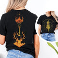 2 slides, Kingsflame Shirt, You Could Rattle the Stars, Fantasy Tee for Fans of Rowan, Manon and Aelin, Throne of Glass...