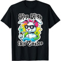 Casual T-shirt Easter Bunny Funny Weed Smoking Rabbit Marijuana WB shield/20 T-Shirt Menswear Top Hoodie, Sweatshirt