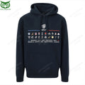 20 Unions Stacked Hoody Navy 2D Hoodie