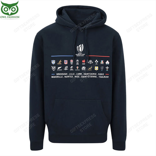 20 Unions Stacked Hoody Navy 2D Hoodie