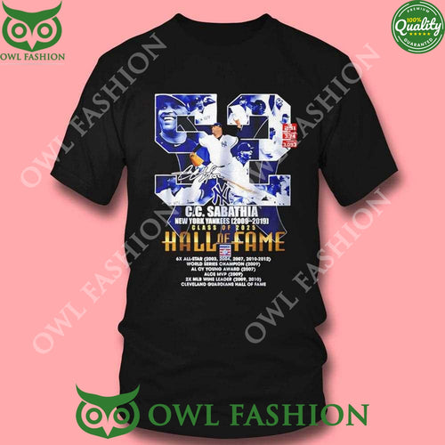 2009 2019 Class Of 2025 Hall Of Fame Cc Sabathia Yankees sweatshirt