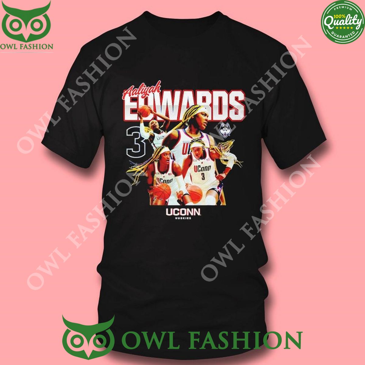2023 2024 Aaliyah Edwards Uconn Huskies Ncaa Men’s Basketball Post Season Sweatshirt