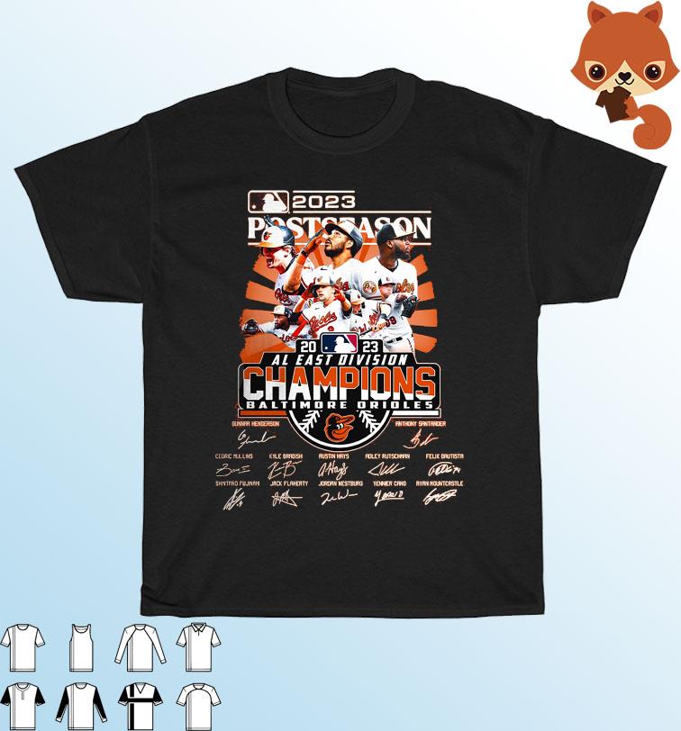2023 Postseason Baltimore Orioles al east champions shirt Shop Owl Fashion