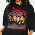 2024 Aventura Tour Concert, Bachata, Cerrando Ciclos, Graphic T-Shirt Merch Unisex Garment-Dyed T-shirt Menswear Top...