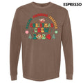 2024 Christmas Crew Long Sleeve Comfort Colors T-Shirt 'NLB' Hoodie, Sweatshirt | RetroVerseTees.com