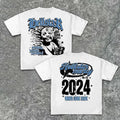 2024-Kindness-Flame Character Vintage Pattern T-Shirt - S to 4XL Hoodie, Sweatshirt | RetroVerseTees.com