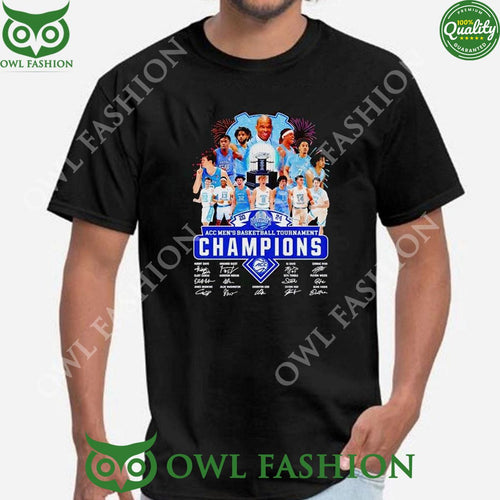 2024 Acc Men’s Basketball Tournament Champions Tar Heels t Shirt