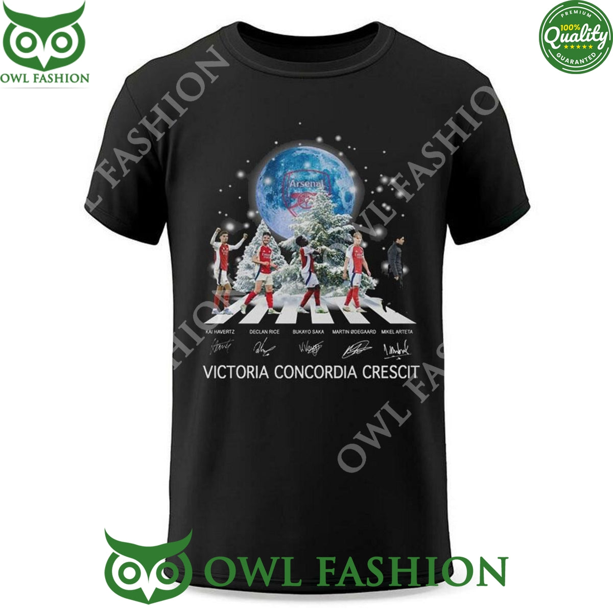2024 Arsenal Victoria Concordia Crescit Christmas t Shirt