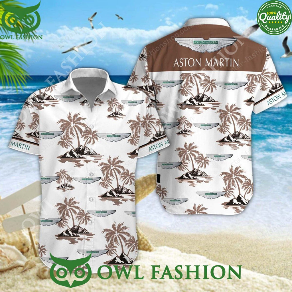 2024 Aston Martin Custom Color Hawaiian Shirt Short