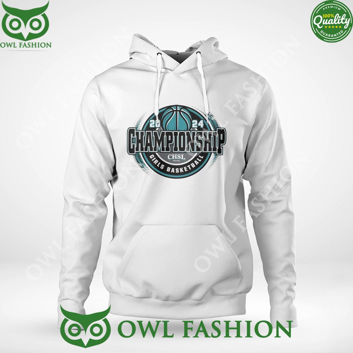 2024 Chsl Girls Basketball Championship Logo T-shirt