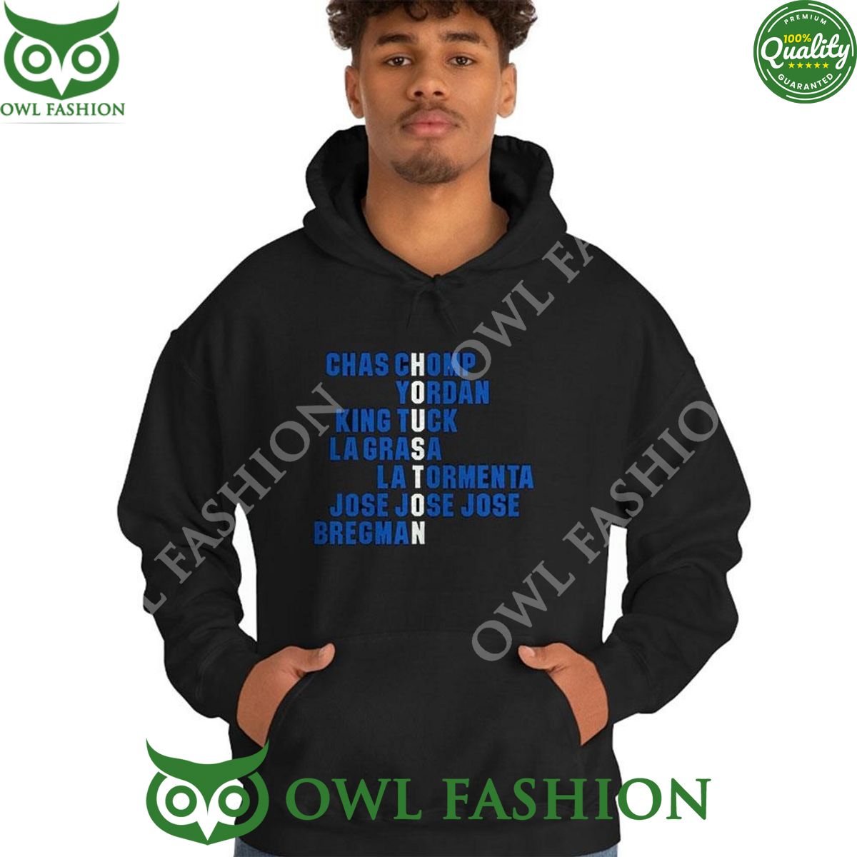 2024 Houston Astros Baseball Names Sweatshirt