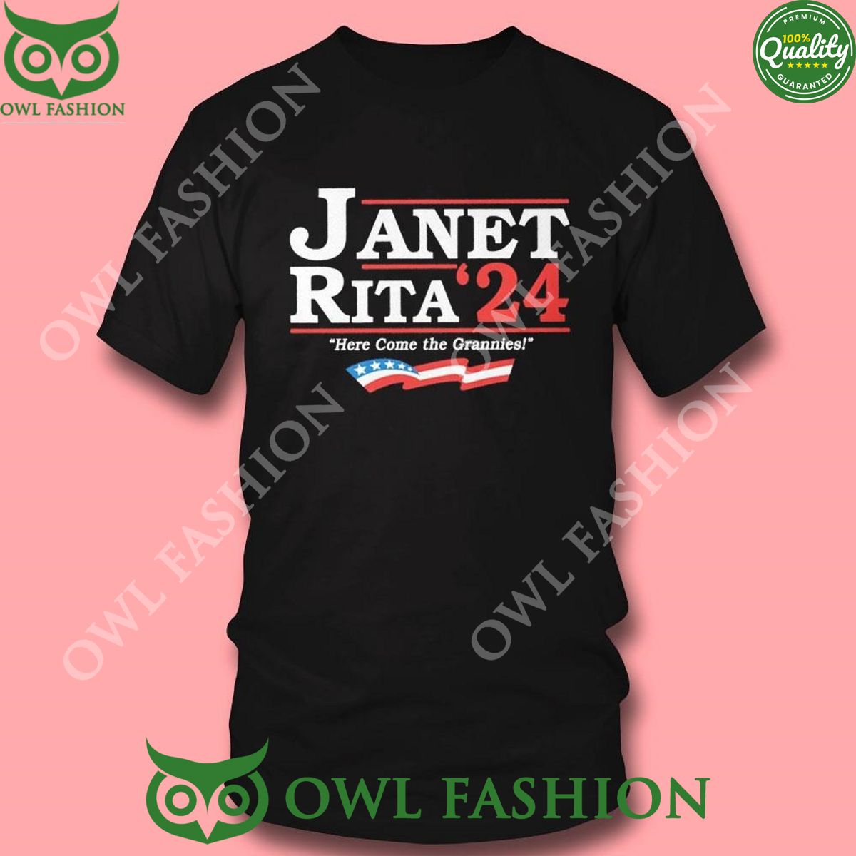 2024 Janet Rita Here Come The Grannies Shirt t shirt