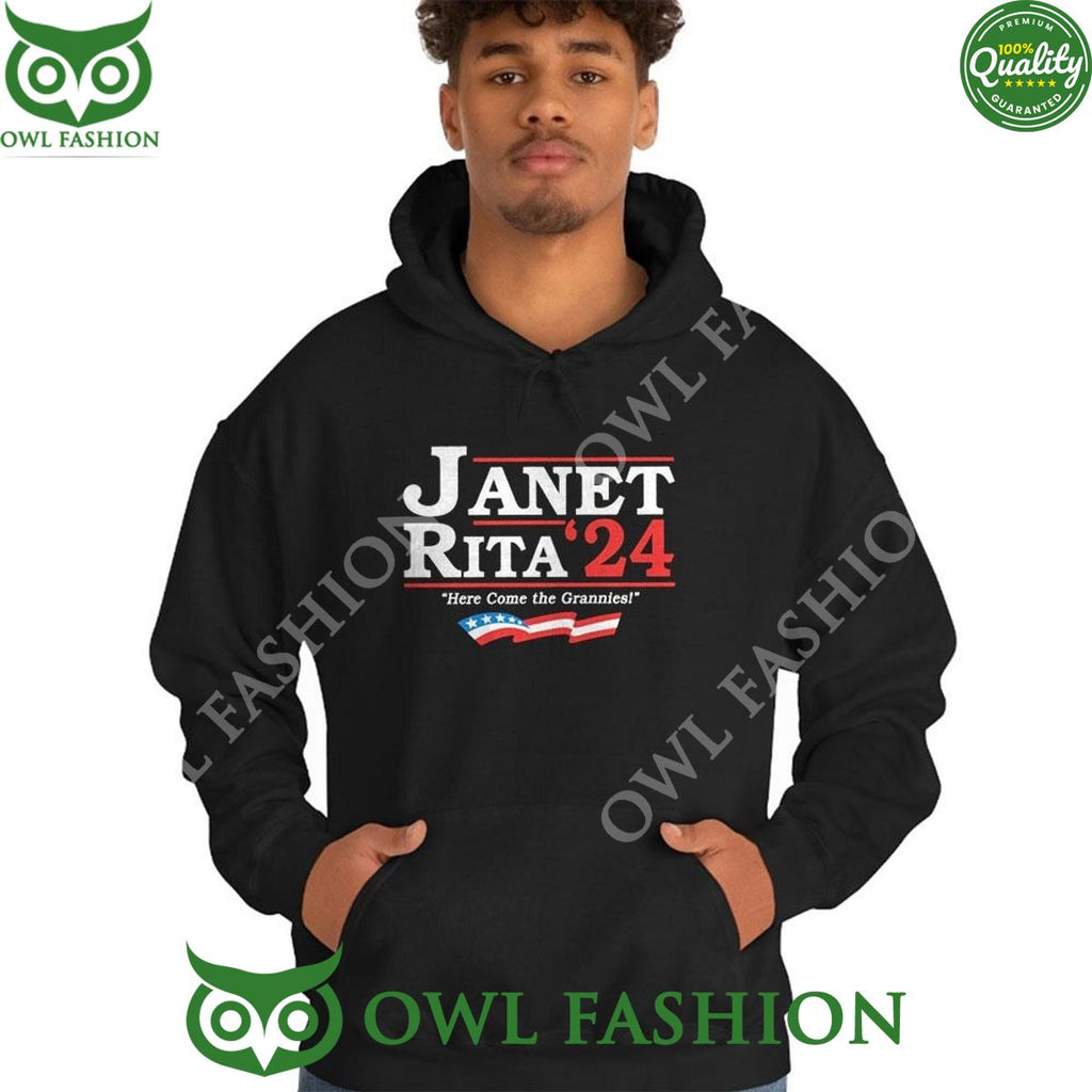 2024 Janet Rita Here Come The Grannies Shirt t shirt