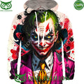 2024 Joker Face Horror AOP hoodie