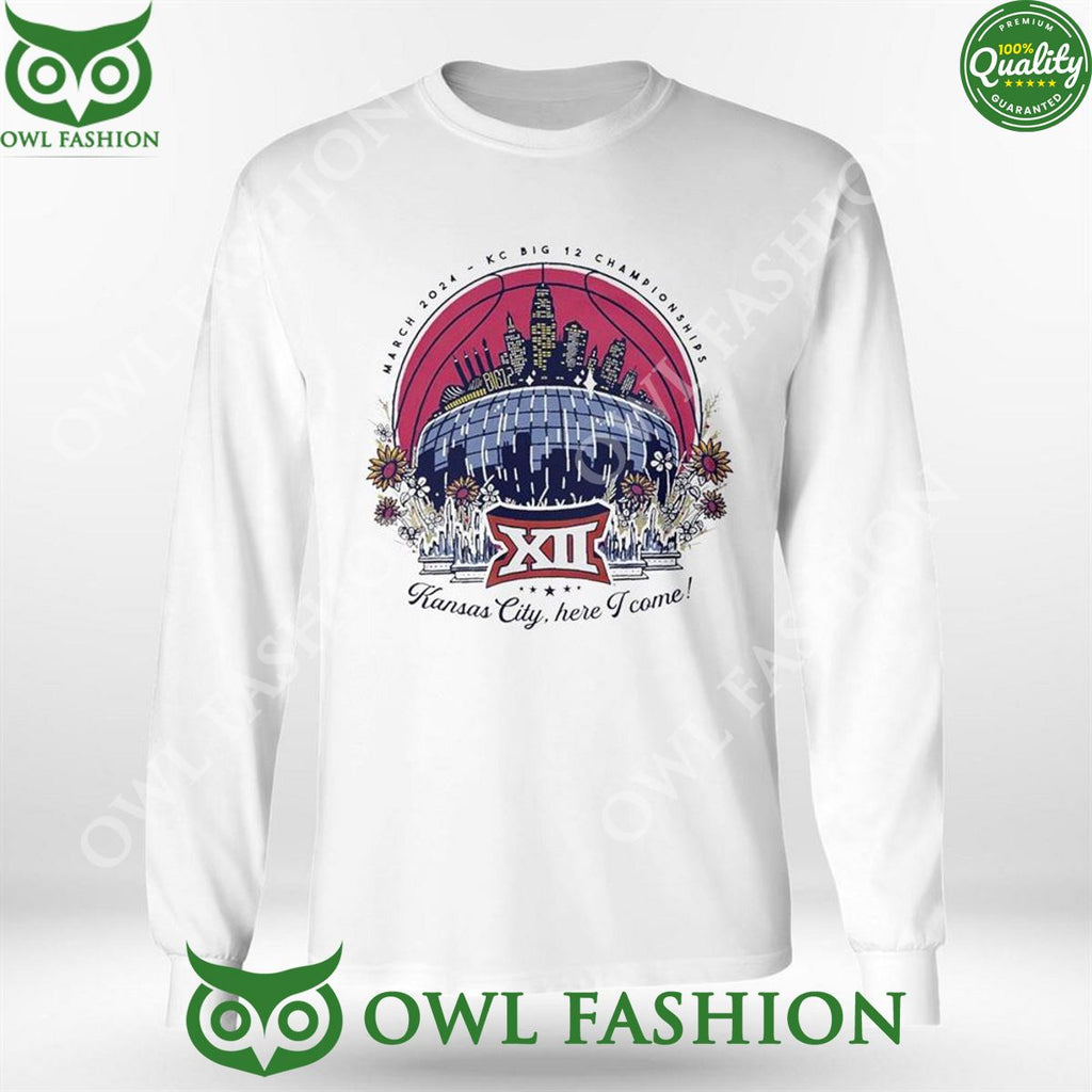 2024 Kc Big 12 Championships Kansas City Here I Come 2D T-shirt