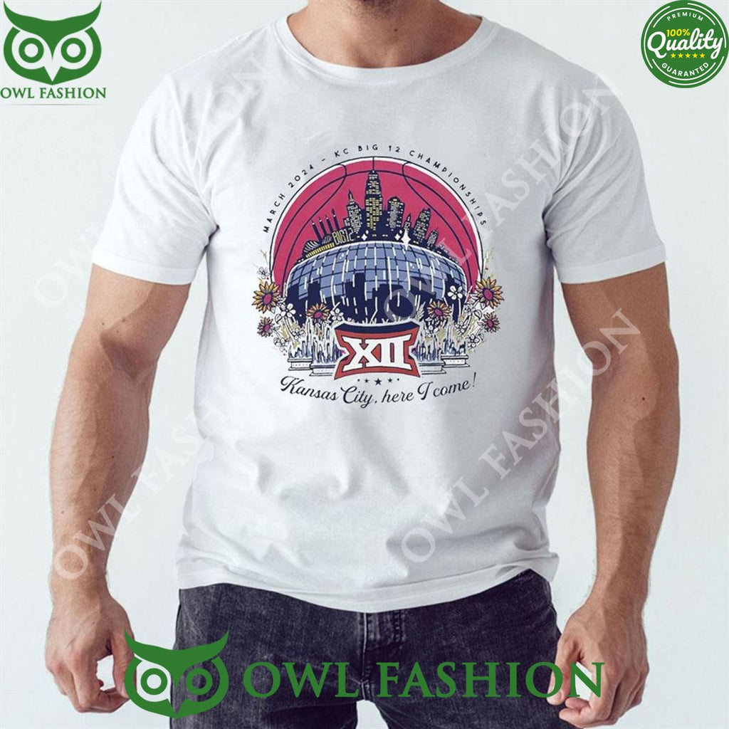 2024 Kc Big 12 Championships Kansas City Here I Come 2D T-shirt