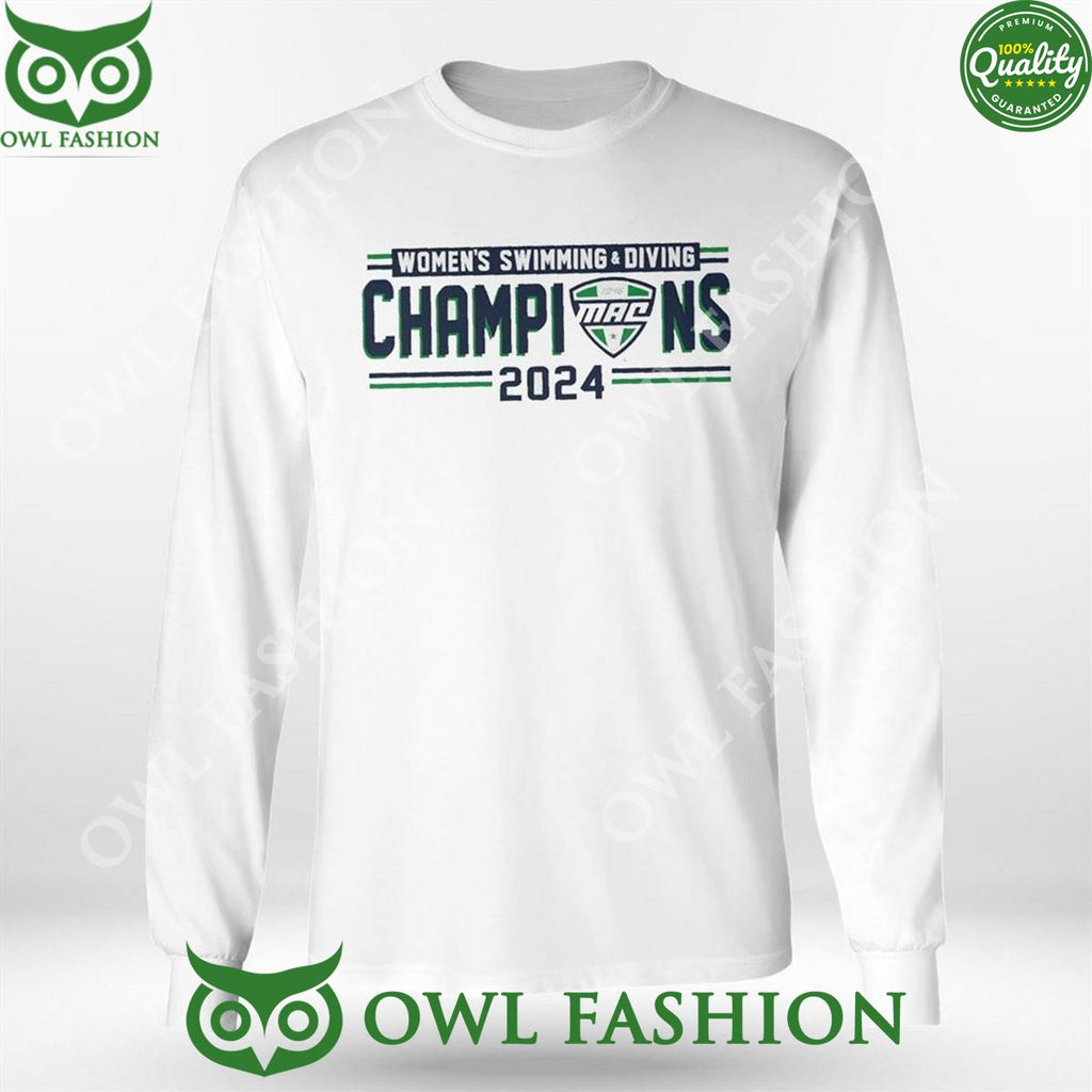 2024 Mac Women’s Swim And Dive Champions Logo 2D T-shirt